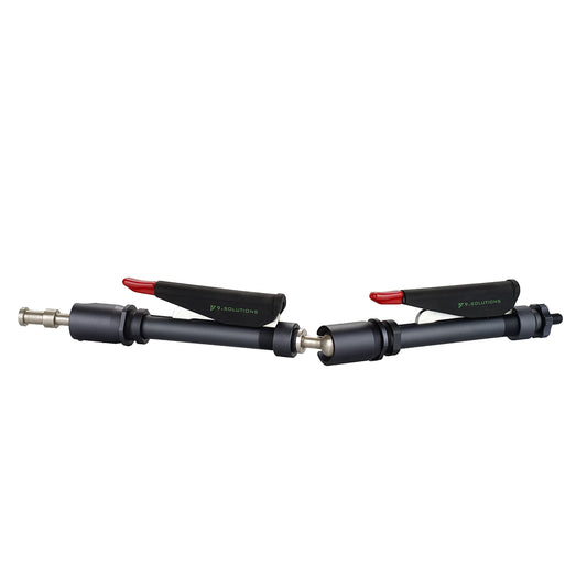 9.Solutions Double El-Bo Arm, Incredibly Strong Articulating Arms, Easy Positioning of Mounted Equipment, Max Load: 13.2lbs, 9.VD5095