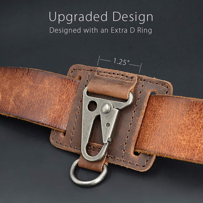 Leather Key Ring Holder