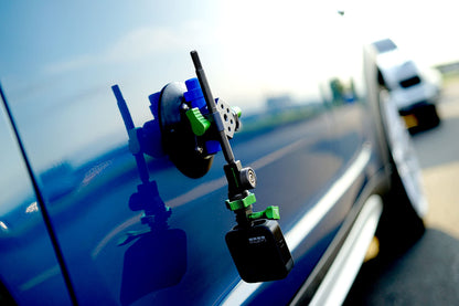 9.Solutions Quick Mount Receiver to 3/8”Rod, Two Quick Mount Receivers, 90 Degree Angle, Magnetic Quick Mount, 9.XM1010