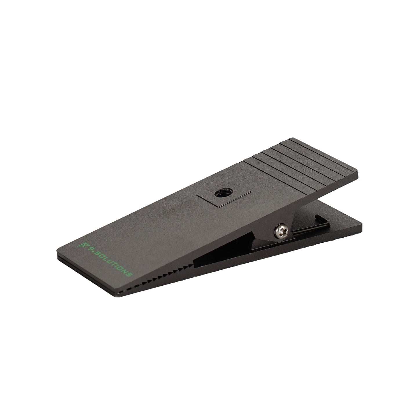 9.Solutions Action Camera Flat Clamp, Perfect for Mounting Equipment onto Cloth or Straps, 1/4"-20 Threaded Hole on Both Sides, 9.XA1013