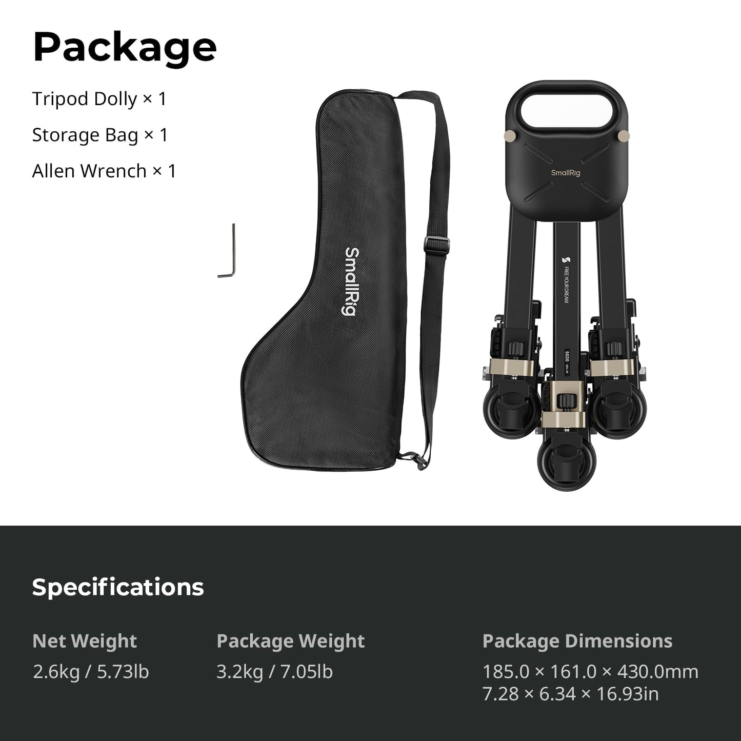 Heavy Duty Tripod Wheels