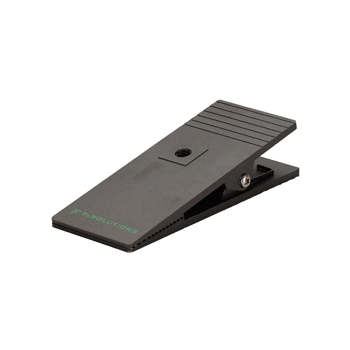 9.Solutions Action Camera Flat Clamp, Perfect for Mounting Equipment onto Cloth or Straps, 1/4"-20 Threaded Hole on Both Sides, 9.XA1013