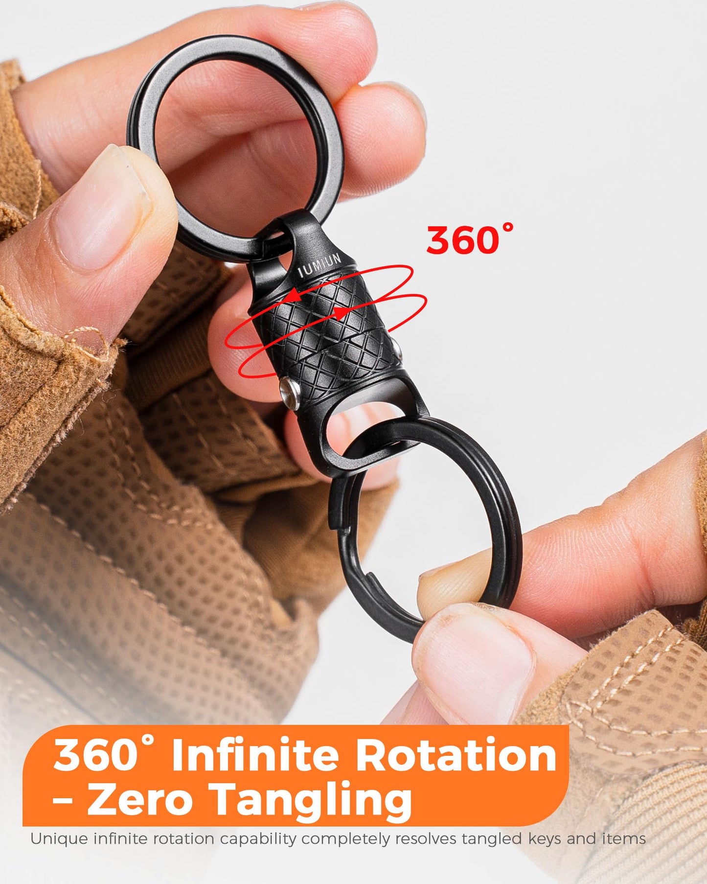 Magnetic Quick Release Keychain