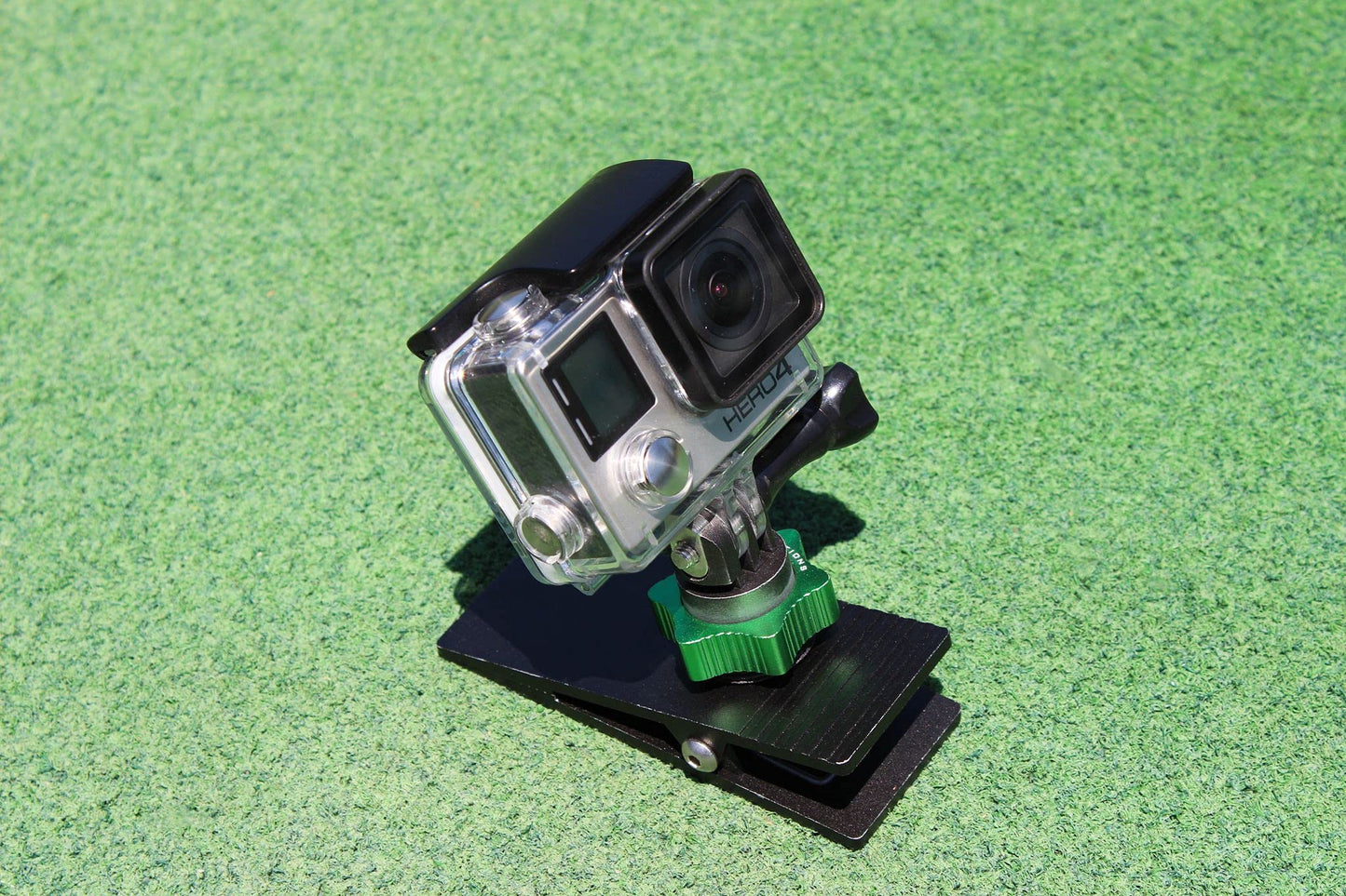 9.Solutions Action Camera Flat Clamp, Perfect for Mounting Equipment onto Cloth or Straps, 1/4"-20 Threaded Hole on Both Sides, 9.XA1013
