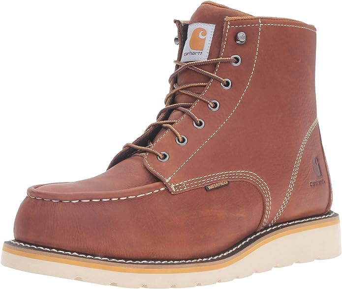 Carhartt Steel Toe Work Boots, Waterproof Wedge