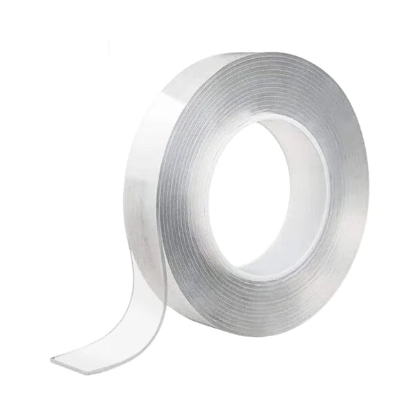 Alien Multipurpose Adhesive Transparent Double Sided Nano Tape Roll 1.18" Wide x 10 Feet Long - Grip Support Store