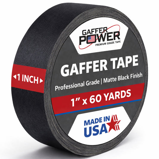 Gaffer Tape — Black 1" x 55yd