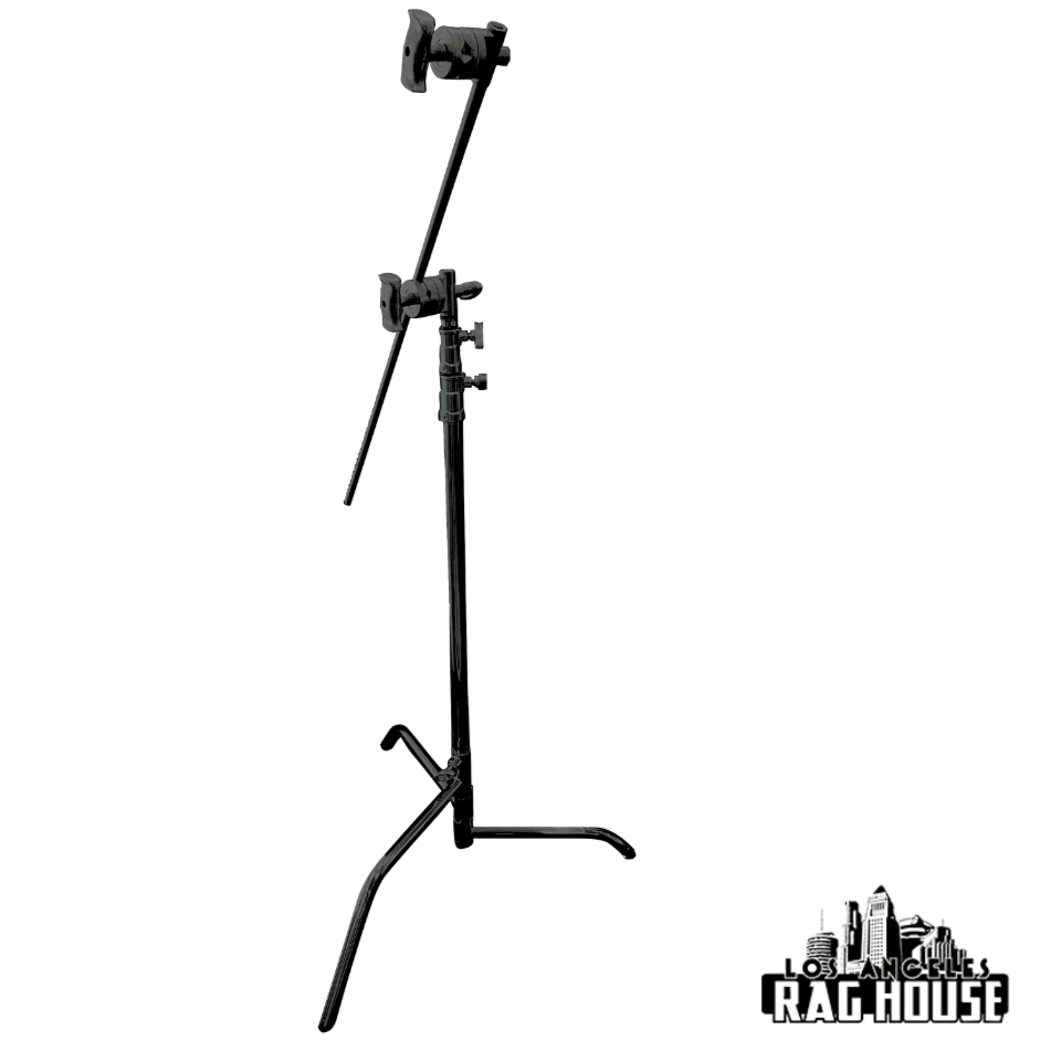 40” C-STAND 2 RISER STANDARD SWING LOCK BASE - BLACK – Grip Support Store