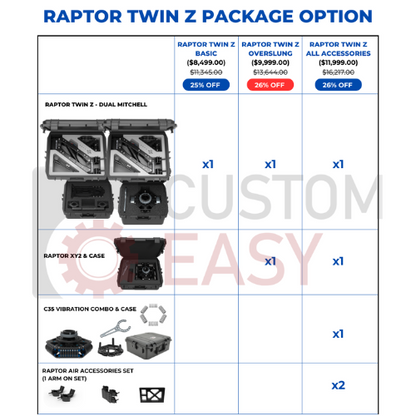 Raptor Twin Z Air - Shipping Included