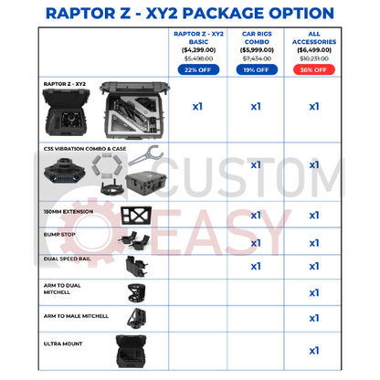 Raptor Z - XY2 - Shipping Included