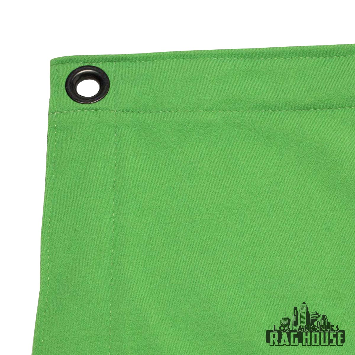 Chroma Key Green Poly Pro by LA Rag House - green screen fabric on frame