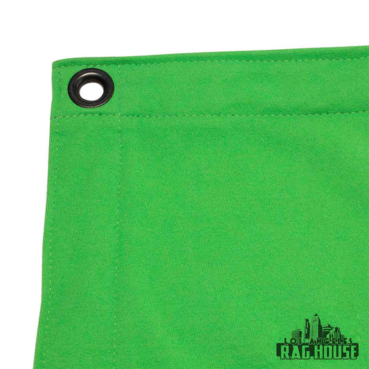 Chroma Key Green Poly Pro by LA Rag House - green screen fabric on frame
