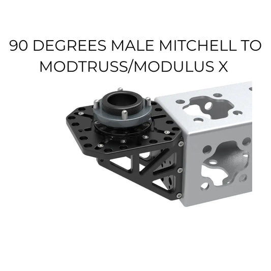 90 Degrees Male Mitchell to Modtruss / Modulus X