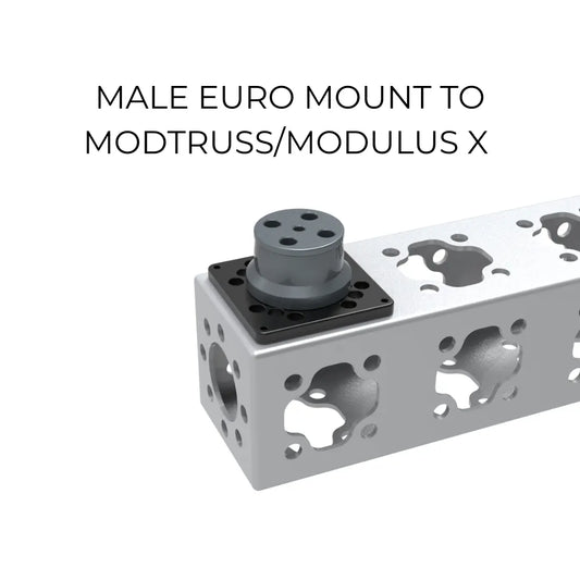 Male Euro Mount to Modtruss / Modulus X