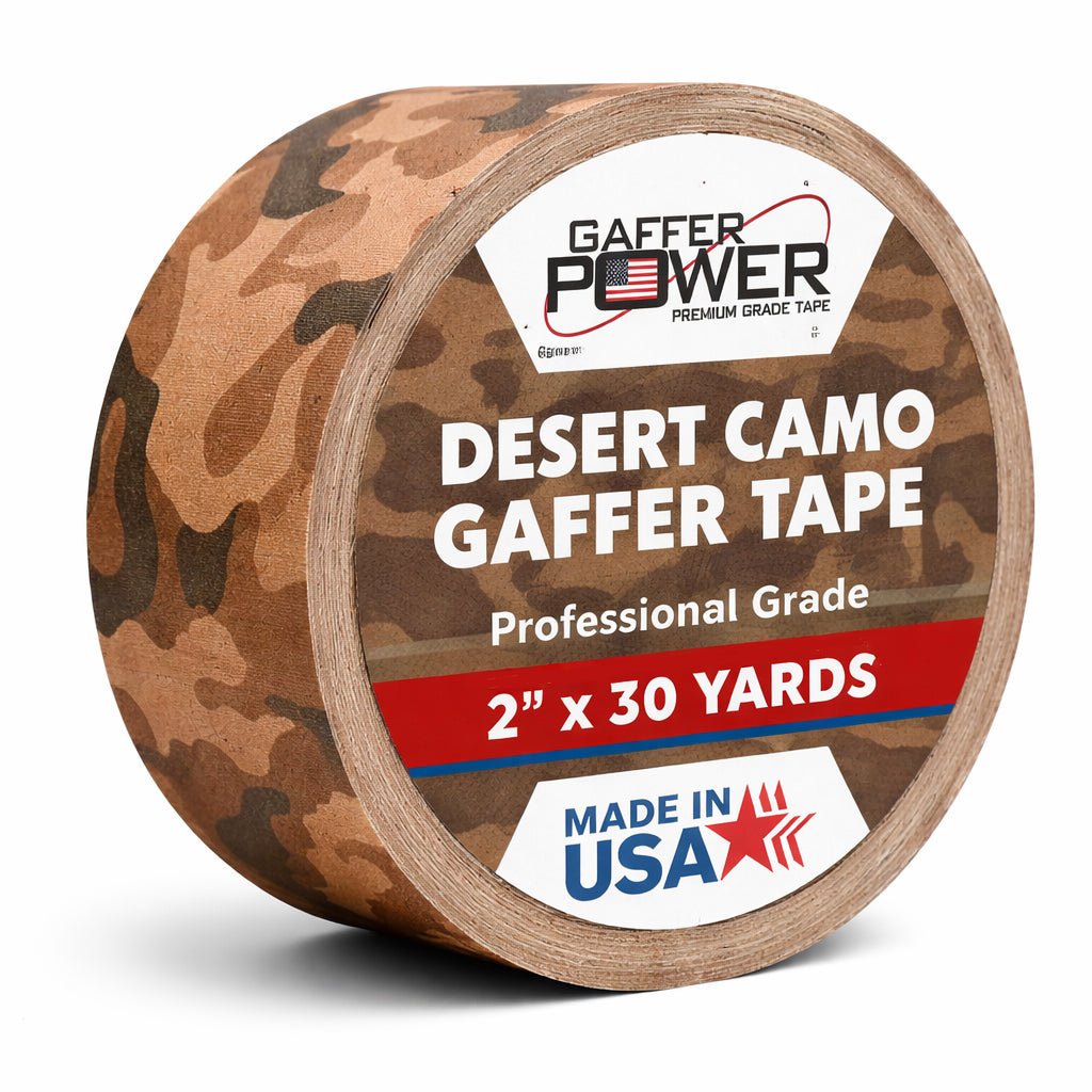 Gaffer Tape - Desert Tan Camo 2" x 25yd