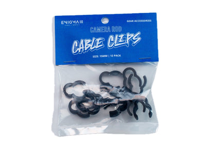 Camera Rod Cable Clips (12-Pack)