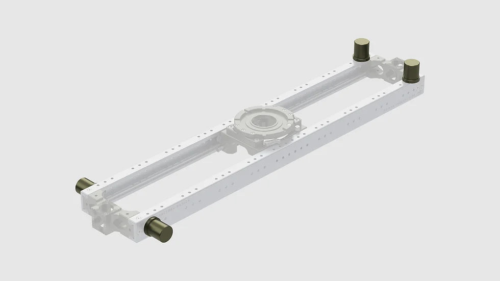 GF-Speedrail starter (42.4 mm OD / 1 1-4" ID) on 3/8"-16 thread