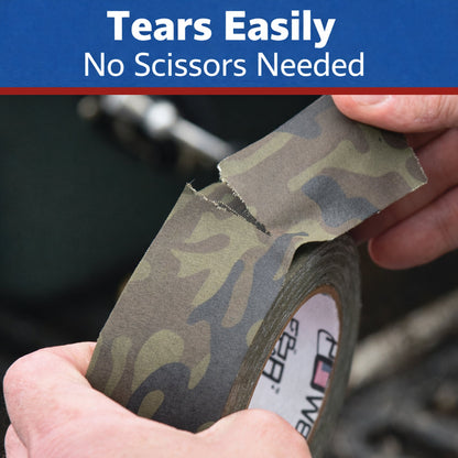 Gaffer Tape 2 In x 25 Yds  Muted Army Green Camouflage