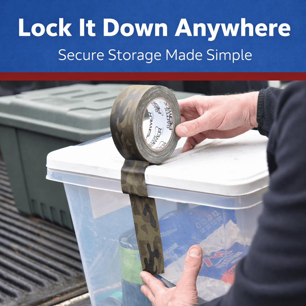 Gaffer Tape 2 In x 25 Yds  Muted Army Green Camouflage