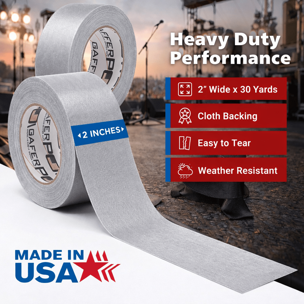 Gaffer Tape — Grey 2" x 30yd