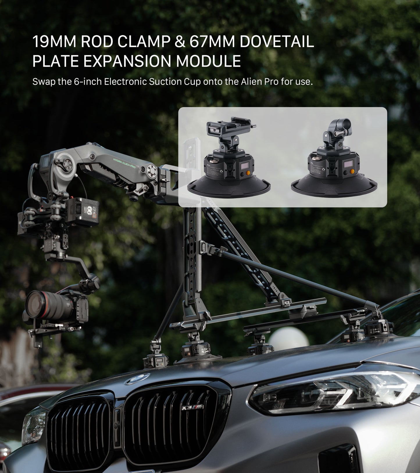 Attachment Accessories for Electronic Suction Cup (6")