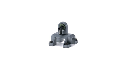 Rosette Mounting Bracket for Suction Cup (6") - Titanium Gray