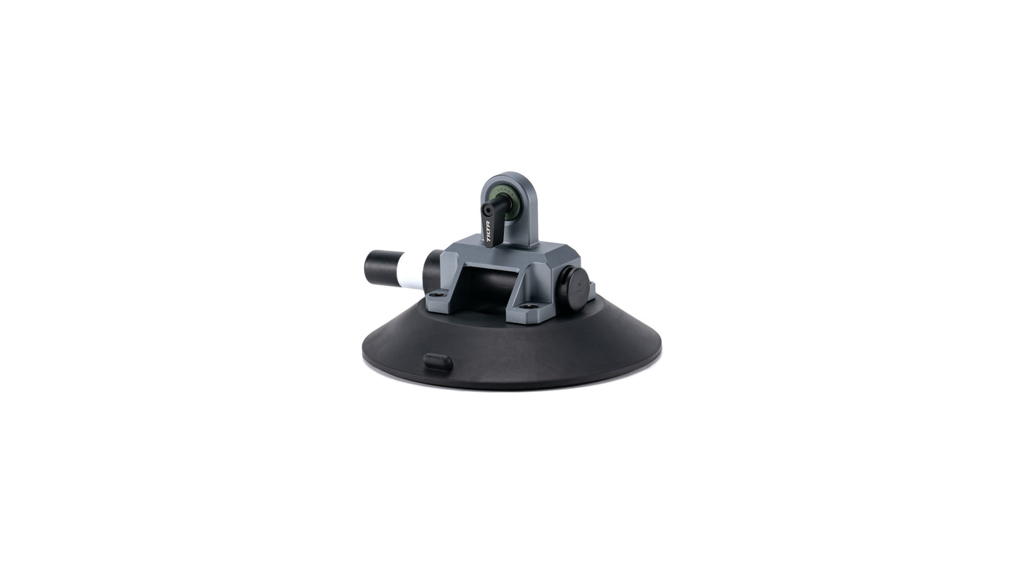 Suction Cup (6") with Rosette Mounting Bracket - Titanium Gray