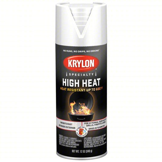 Krylon High Heat White, 12oz.