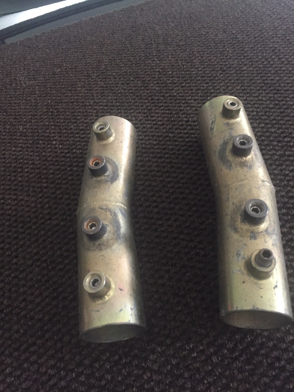 Pair of 15° sleeves for 1.25 inch speed rail - On Clearance - Grip Support Store