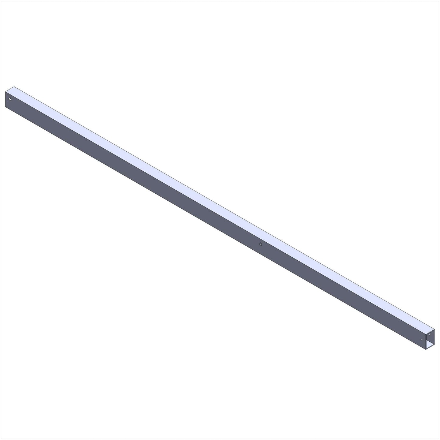 PN 51102-01 - LEG, ST, 1.5X1.0 @ 47.75"