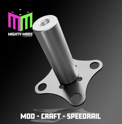 MIGHTYMODS MOD-CRAFT PLATE-SPEEDRAIL - 1 1/2" - 5" - Grip Support Store