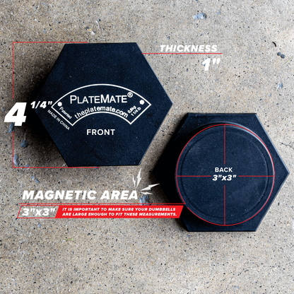 1.25 lb Hex PlateMate (Pair)