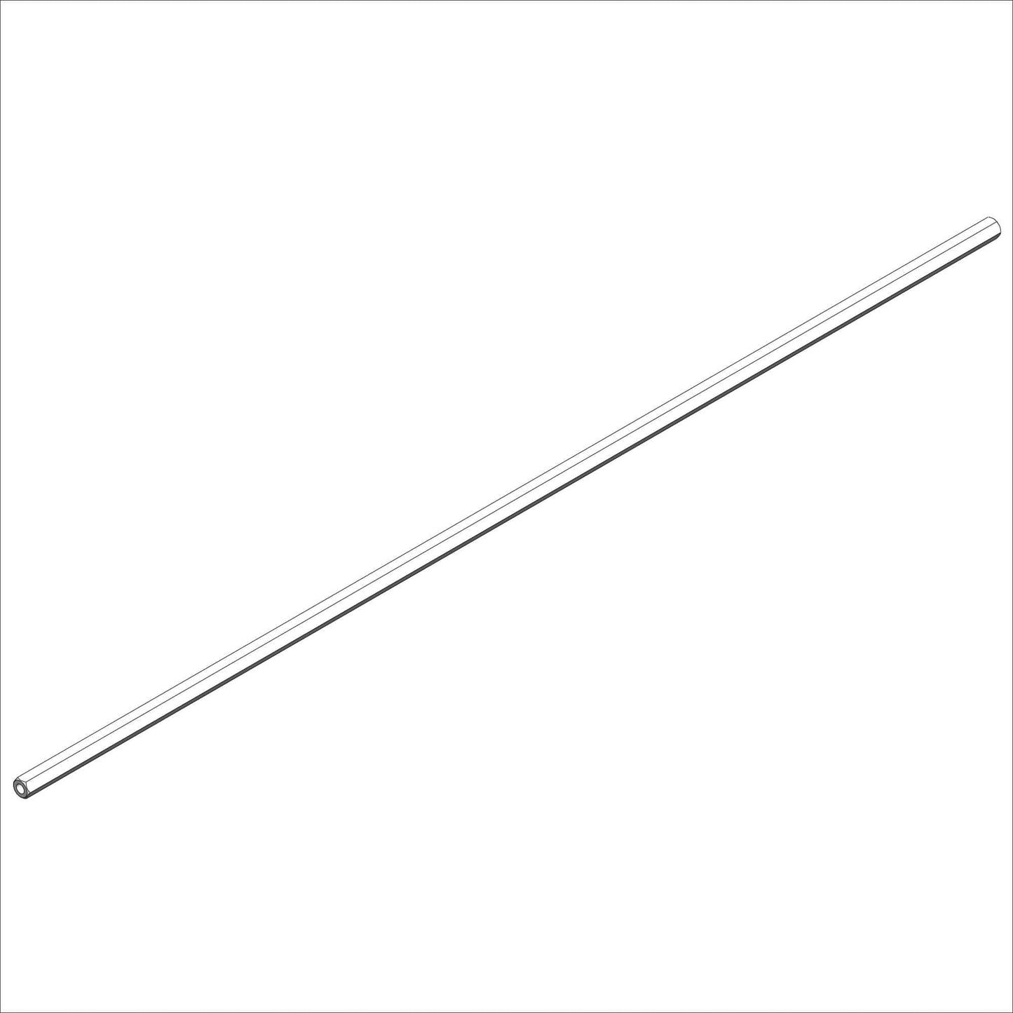 PN 395300-2 - DWD ROUNDY TIE ROD 33.625"
