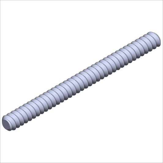 PN 32-0007 - STUD, SS, 3/8-16, @3.7"