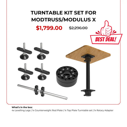 Turntable Kit Set for Modtruss / Modulus X
