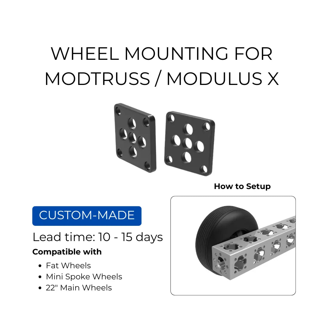 Wheel Mounting to Modtruss / Modulus X