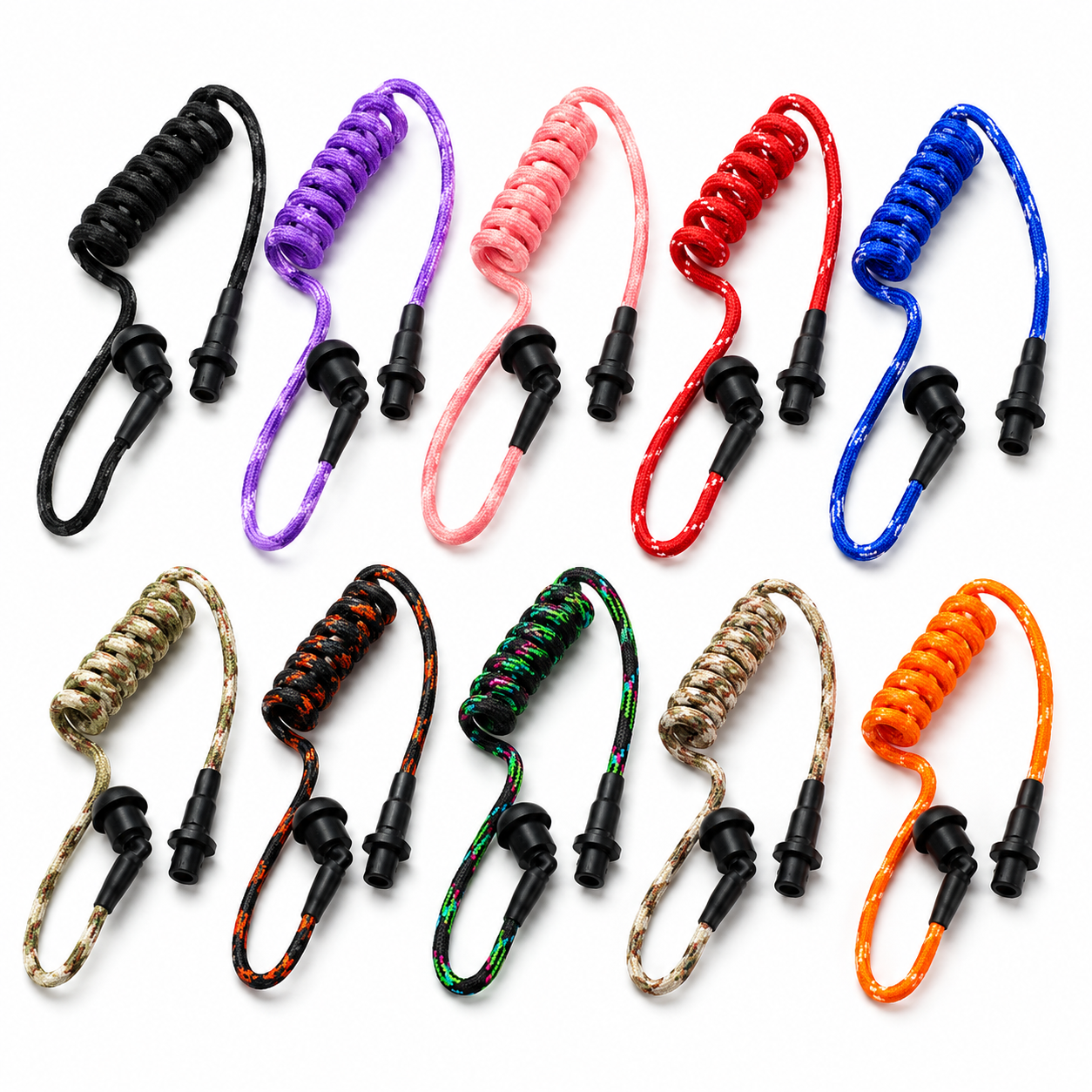 "Tubeez" Earpieces for Walkie Headsets  -  Many Color Styles!