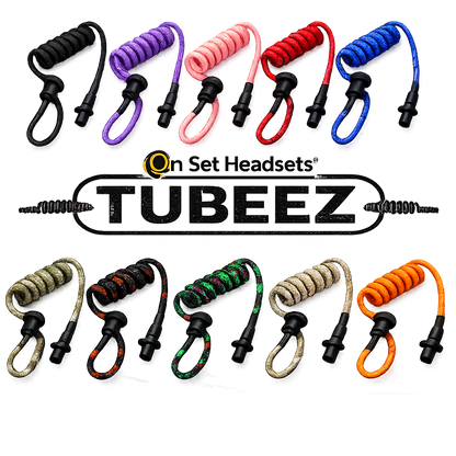 "Tubeez" Earpieces for Walkie Headsets  -  Many Color Styles!