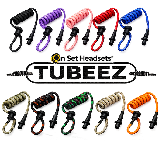 "Tubeez" Earpieces for Walkie Headsets  -  Many Color Styles!