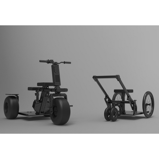 Raptor Electric Trike + Rickshaw - Shipping Included