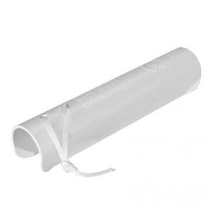 Speedclip, 9", White (1-1/2")