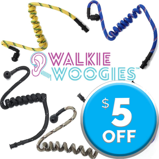 Walkie Woogies - Acoustical Surveillance Tube for Walkie Talkies (Various Colors)