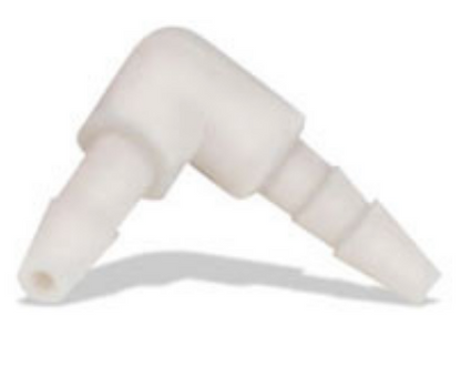 Elbow for Acoustic Tube Surveillance Ear Piece Replacement Part