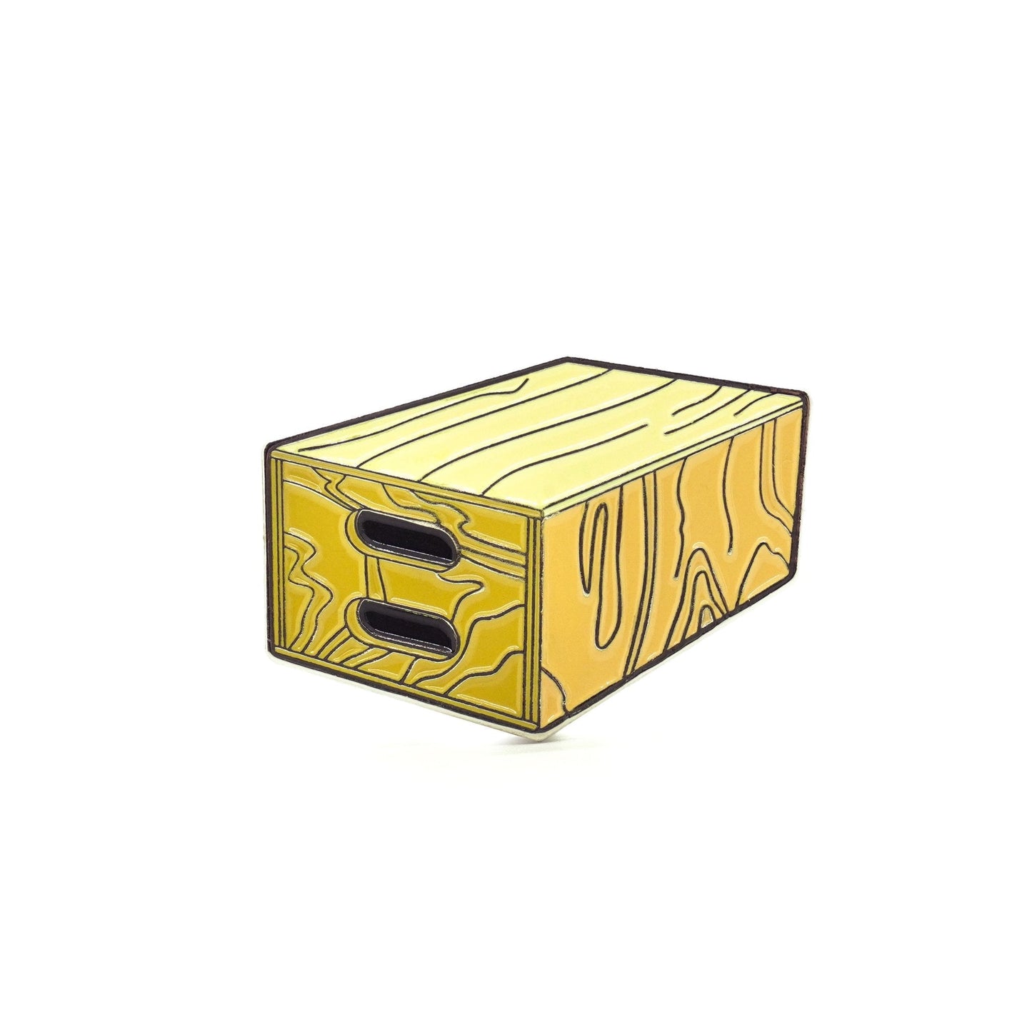 Apple Box Enamel Pin