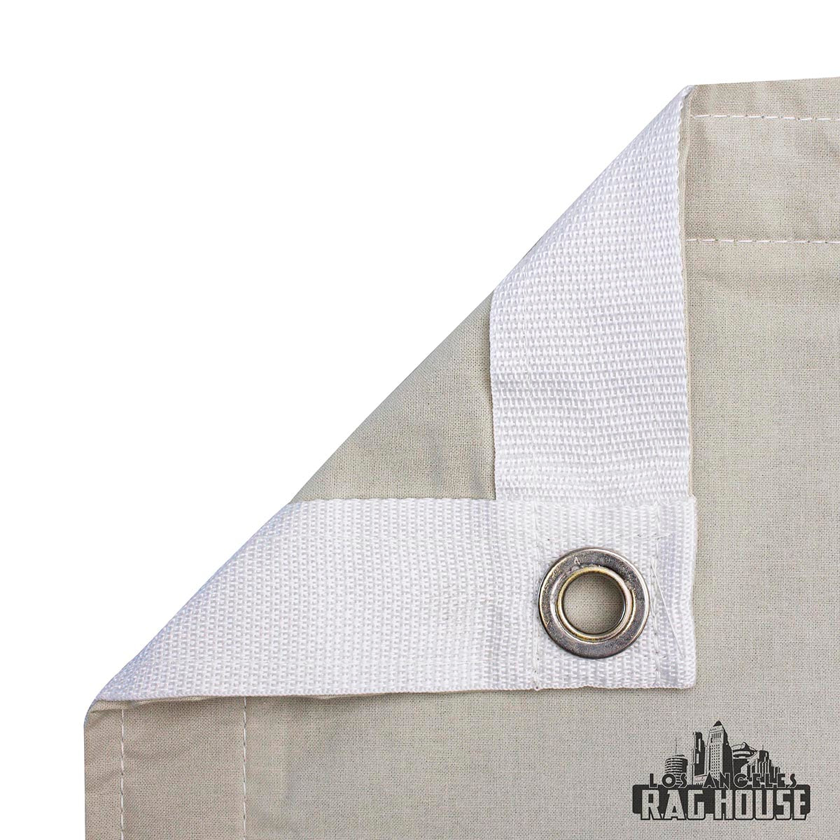 Day Grey Muslin by LA Rag House - fabric color detail