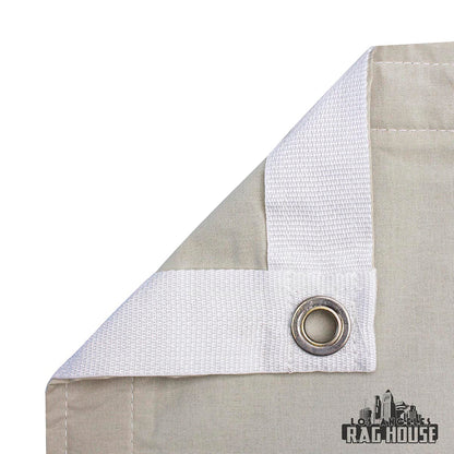 Day Grey Muslin by LA Rag House - fabric color detail