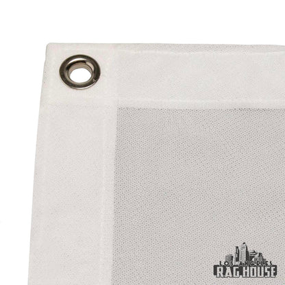 Double Scrim White by LA Rag House - white double scrim fabric