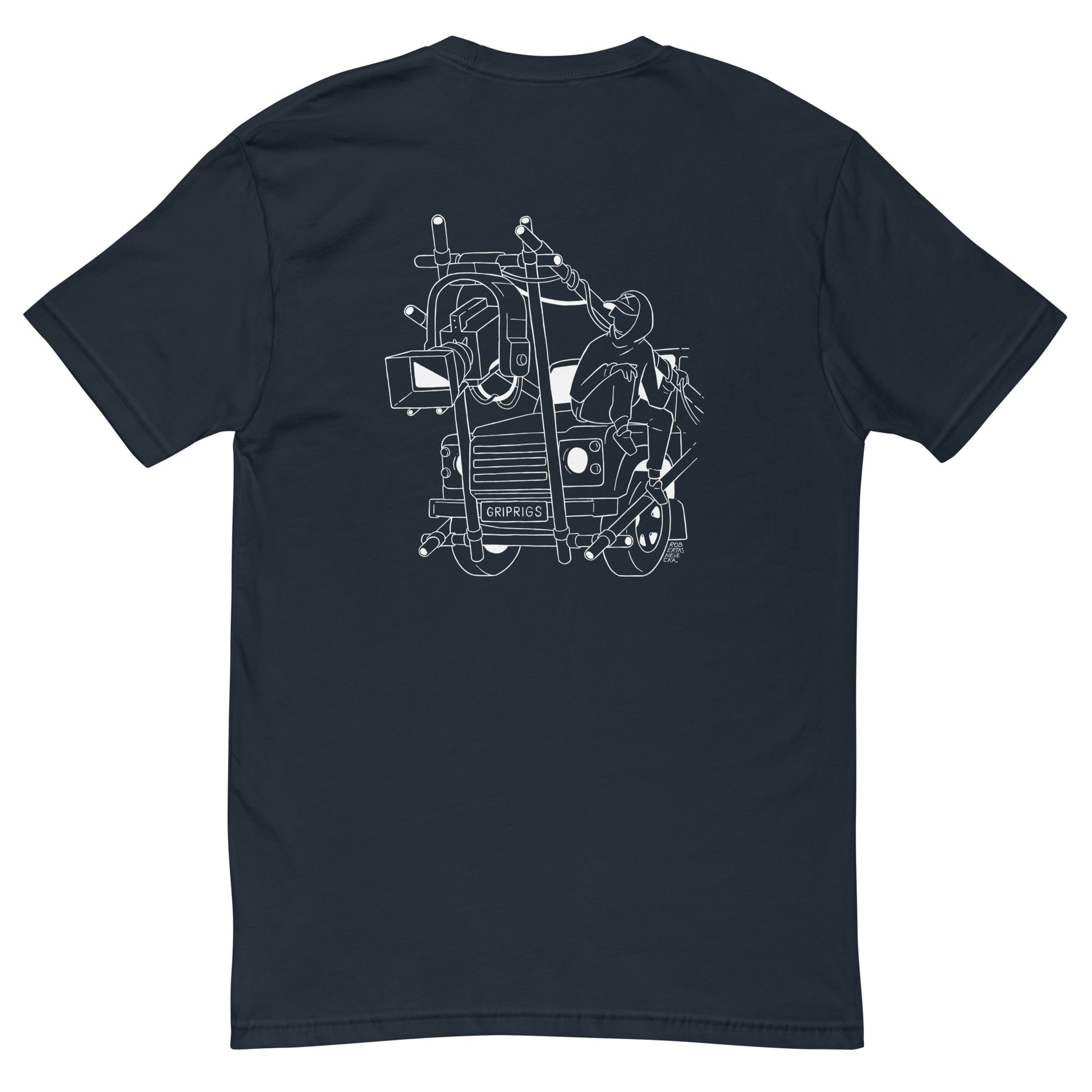 Grip Rigs Car Rigging T-Shirt by Robertas Nevecka - Grip Support Store