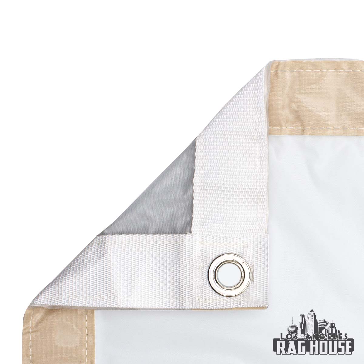 1/2 Soft Frost (Textured) by LA Rag House - fabric texture detail