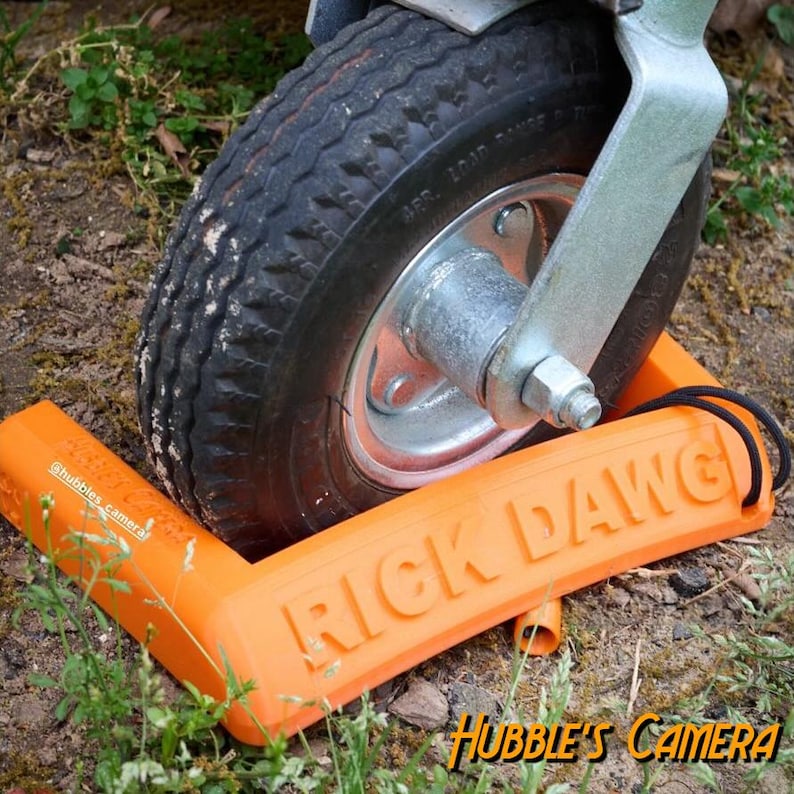 Cart Wheel Chock - FLEXIBLE - CUSTOMIZABLE